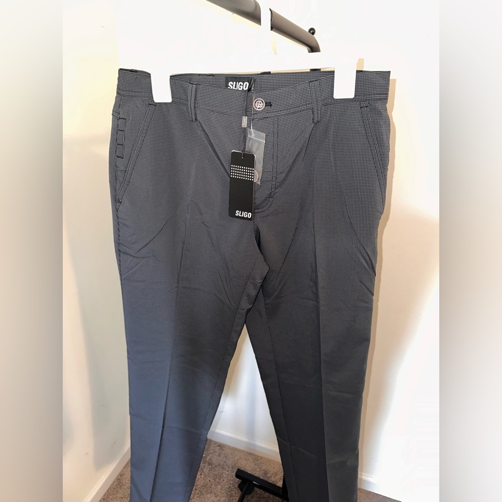 Sligo Mens Golf Pants Size 32 New With Tags Performance Stretch
